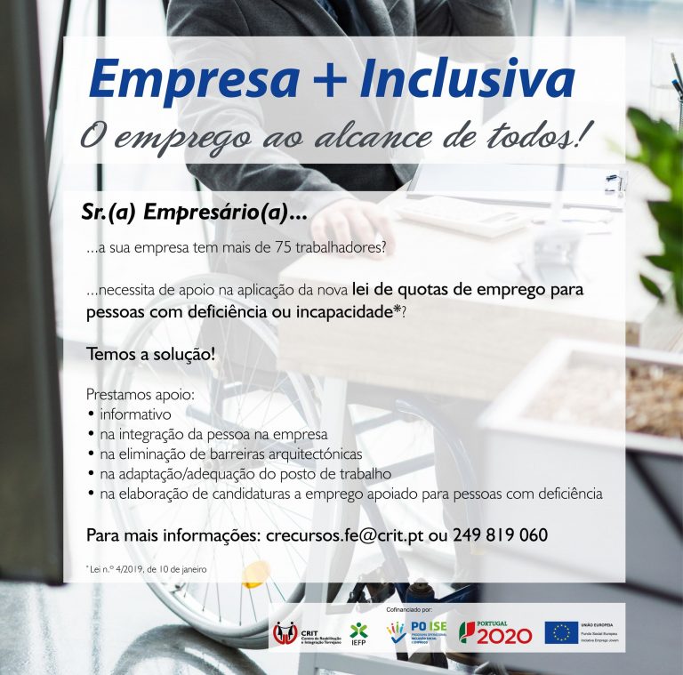 Empresa + Inclusiva cartaz